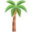 external coconut-tree-tree-justicon-flat-justicon icon