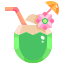 external coconut-water-thailand-element-justicon-flat-justicon icon