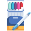 external color-pencil-education-justicon-flat-justicon icon