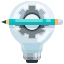 external creativity-light-bulbs-justicon-flat-justicon icon