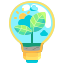 external eco-light-ecology-justicon-flat-justicon icon