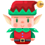 external elf-christmas-avatar-justicon-flat-justicon icon
