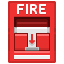 external fire-alarm-fire-fighter-justicon-flat-justicon icon