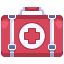external first-aid-kit-hospital-justicon-flat-justicon icon
