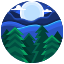 external forest-landscape-justicon-flat-justicon-1 icon