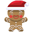 external gingerbread-man-christmas-avatar-justicon-flat-justicon icon