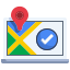 external gps-map-and-location-justicon-flat-justicon icon