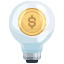 external light-bulb-light-bulbs-justicon-flat-justicon-3 icon