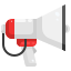 external megaphones-fire-fighter-justicon-flat-justicon icon