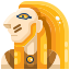 external pharaoh-egypt-justicon-flat-justicon icon