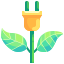 external plug-ecology-justicon-flat-justicon icon