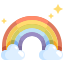 external rainbow-spring-season-justicon-flat-justicon icon