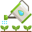 external watering-plants-farming-and-gardening-justicon-flat-justicon icon