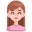 external woman-avatar-and-emotion-justicon-flat-justicon-1 icon