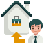 external working-at-home-working-from-home-justicon-flat-justicon-2 icon