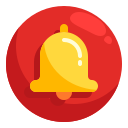 external bell-notifications-justicon-flat-justicon icon