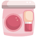 external blush-brush-cosmetics-justicon-flat-justicon icon