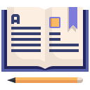 external book-elearning-and-education-justicon-flat-justicon icon