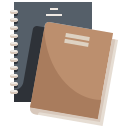 external bookmark-office-stationery-justicon-flat-justicon icon
