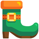 external boot-st-patricks-day-justicon-flat-justicon icon