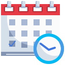 external calendar-calendar-and-date-justicon-flat-justicon-6 icon
