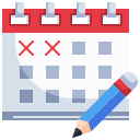 external calendar-calendar-and-date-justicon-flat-justicon-7 icon