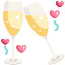 external champagne-romantic-love-justicon-flat-justicon-1 icon