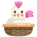 external chicken-easter-day-justicon-flat-justicon icon