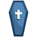 external cross-funeral-justicon-flat-justicon-1 icon