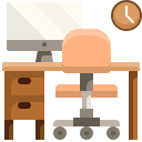 external desk-home-and-living-justicon-flat-justicon icon