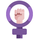 external feminism-woman-day-justicon-flat-justicon-1 icon