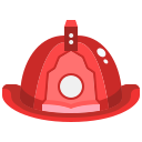 external fireman-helmet-fire-fighter-justicon-flat-justicon-1 icon