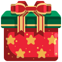 external gift-christmas-day-justicon-flat-justicon icon