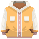 external jacket-autumn-clothes-justicon-flat-justicon icon