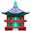 external pagoda-korea-justicon-flat-justicon icon