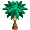 external palm-tree-tree-justicon-flat-justicon icon