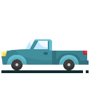 external pickup-truck-transportation-justicon-flat-justicon icon