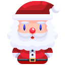 external santa-claus-christmas-avatar-justicon-flat-justicon icon