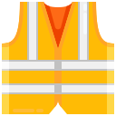 external vest-construction-justicon-flat-justicon icon