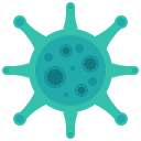 external virus-virus-transmission-justicon-flat-justicon icon