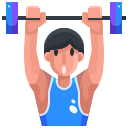 external weightlifter-sport-avatar-justicon-flat-justicon icon