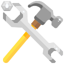 external wrench-construction-justicon-flat-justicon icon