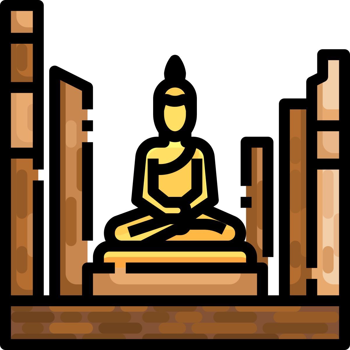 Buddha-Statue icon