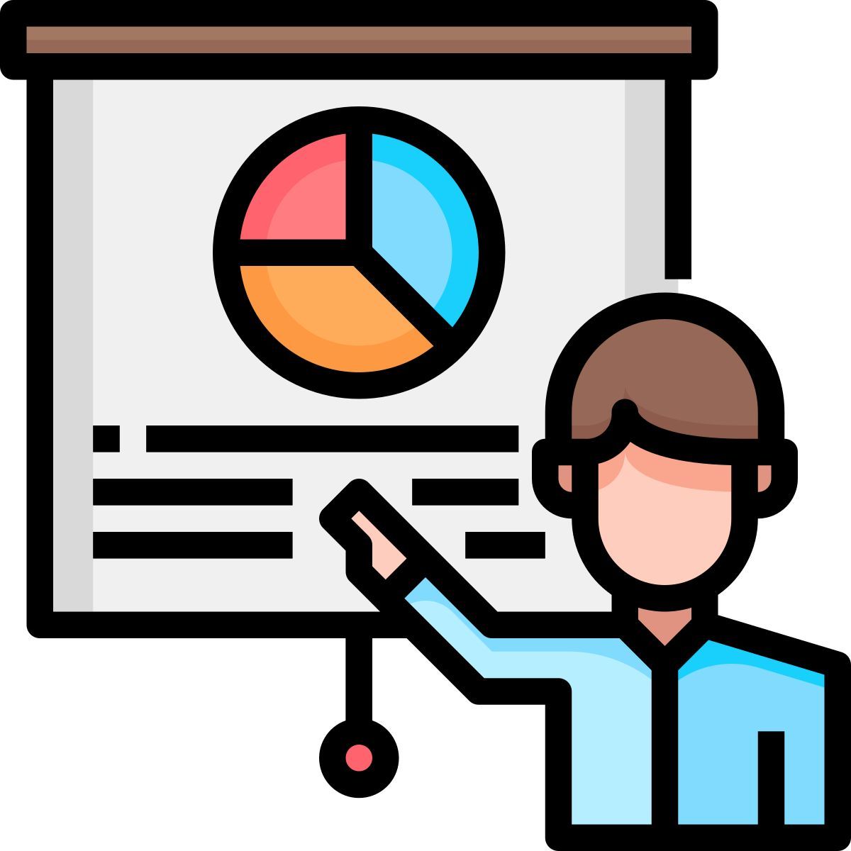 presentación de negocios icon