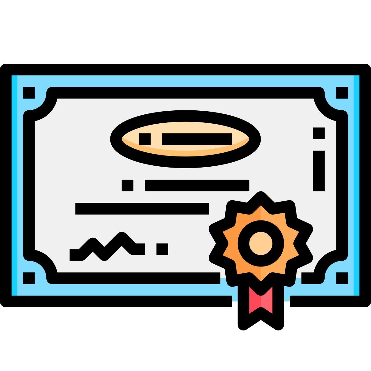 certificate icon