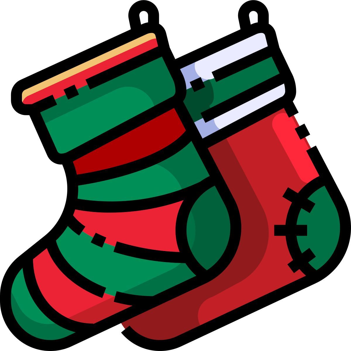 christmas sock icon