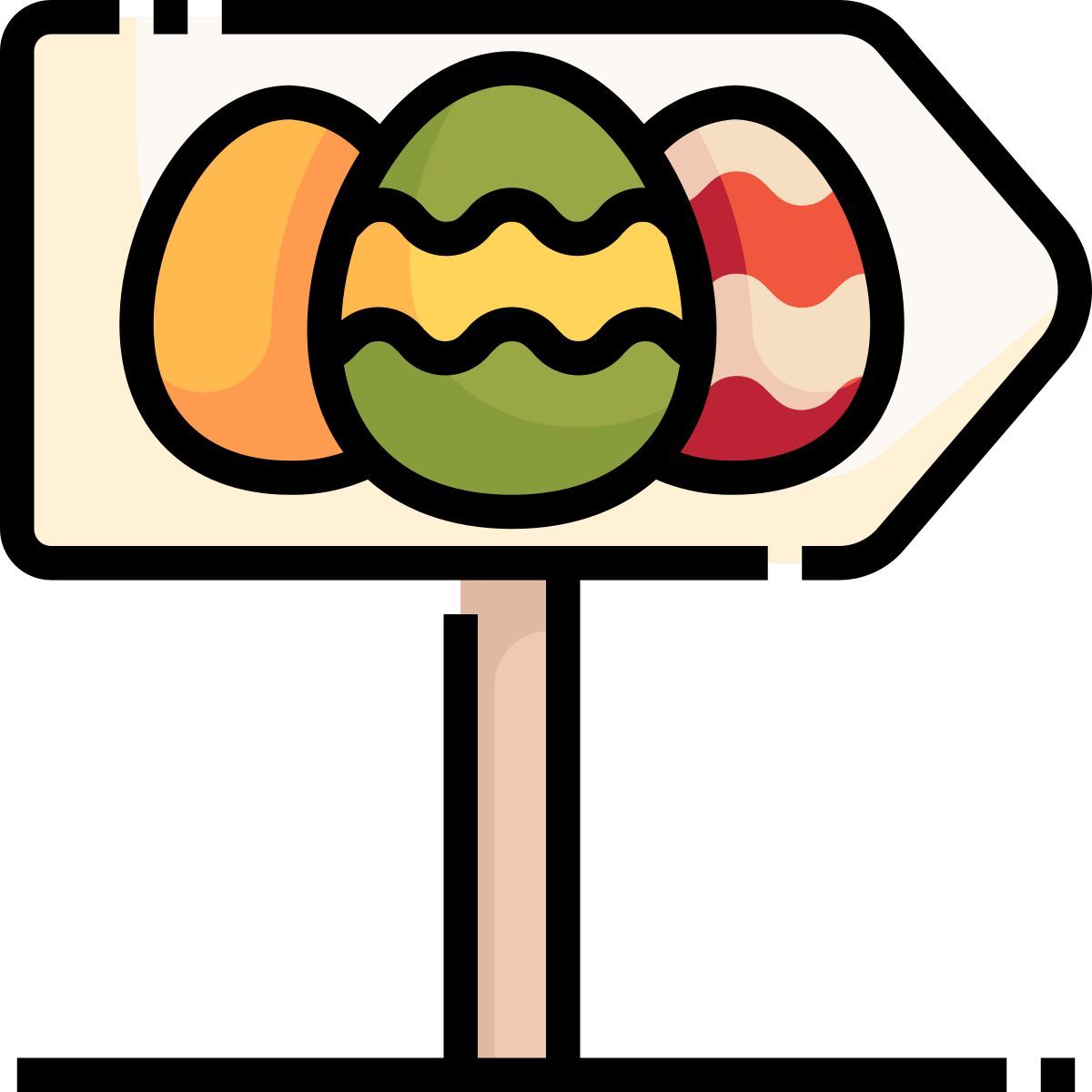 easter eggs icon