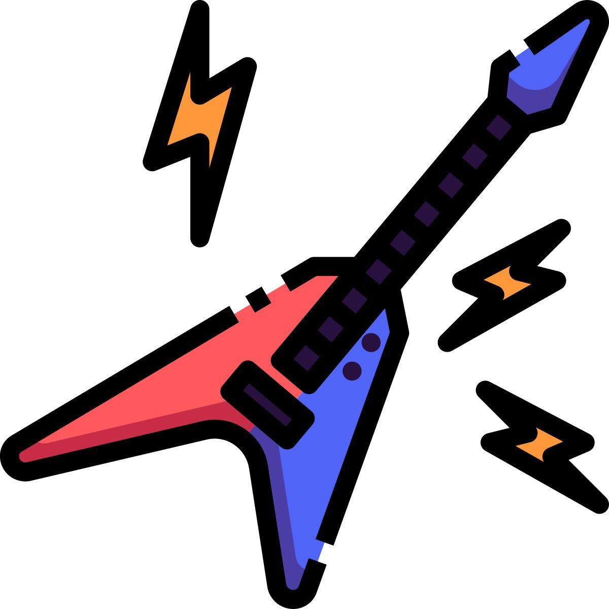 electric guitar icon