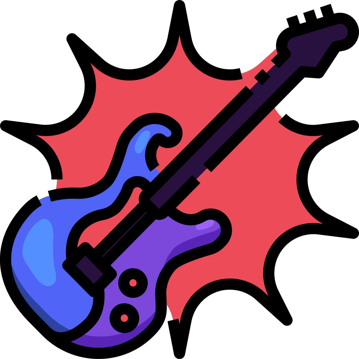 electric guitar icon