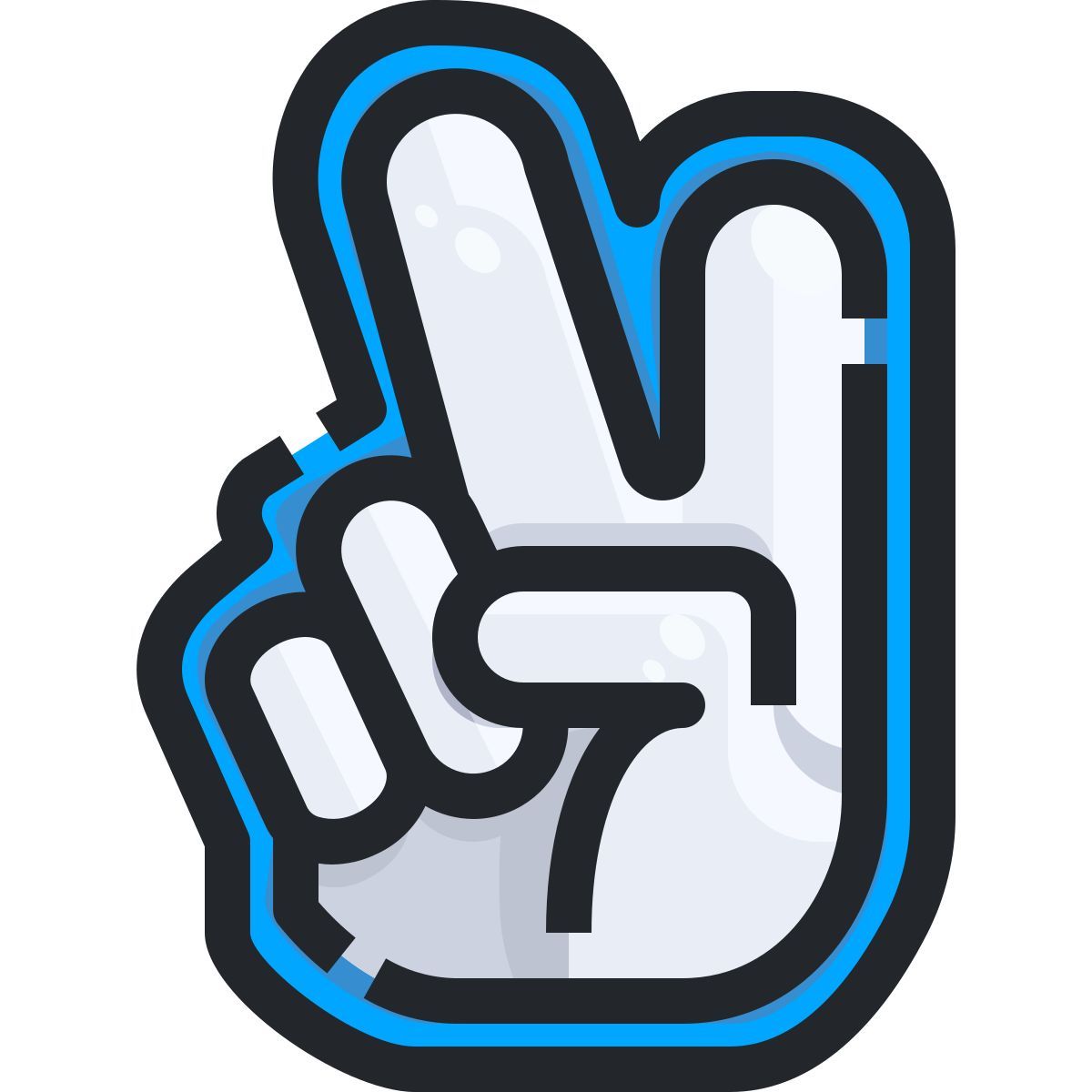 foam hand icon